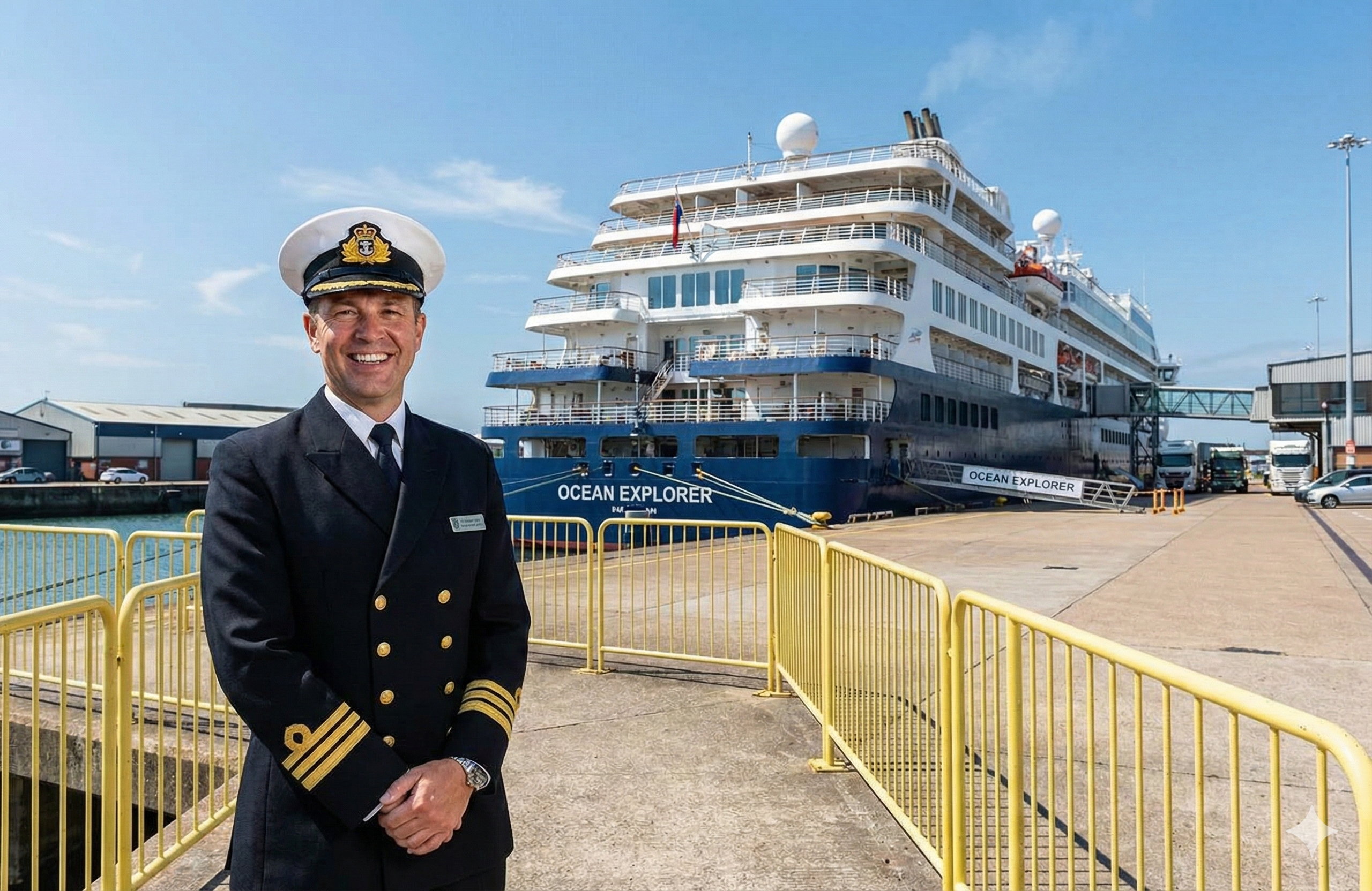 Professional yacht management team